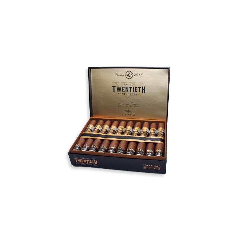 Alternative view of Rocky Patel 20th Anniversary Sixty (20) 6x60